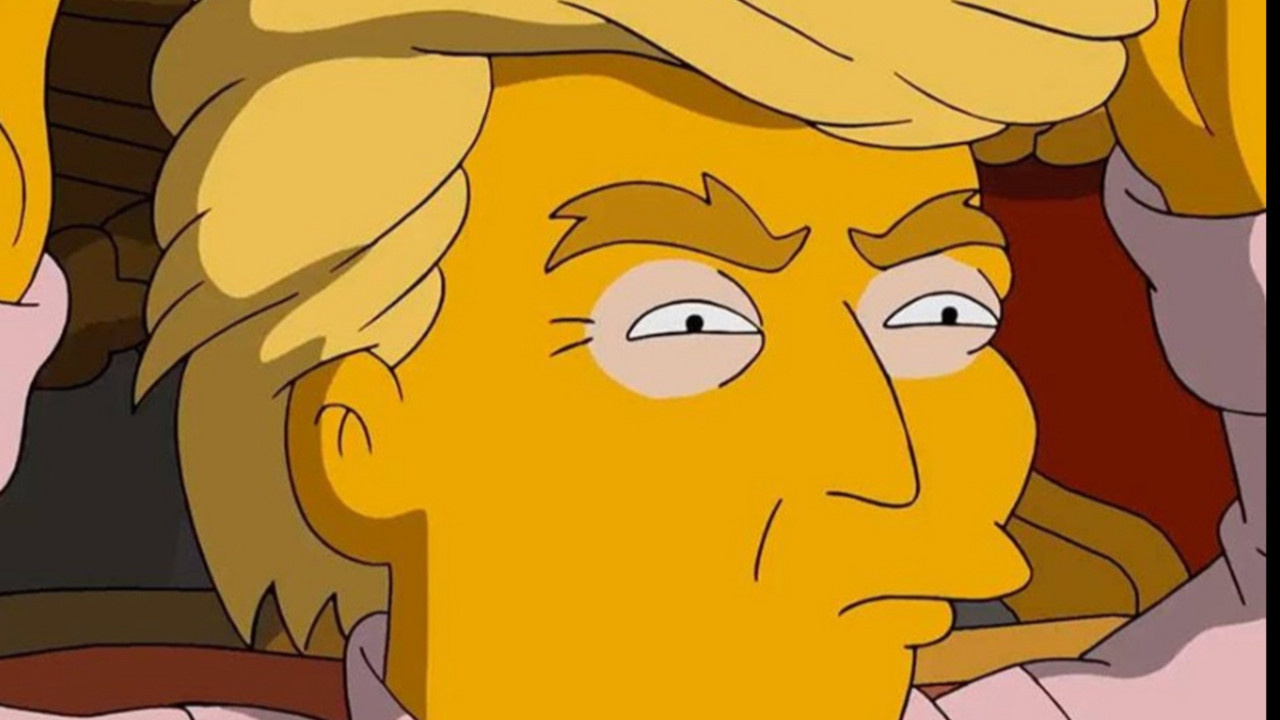 Kahin üzere kestirimleri olan Simpsons’dan yeni Trump iddiası