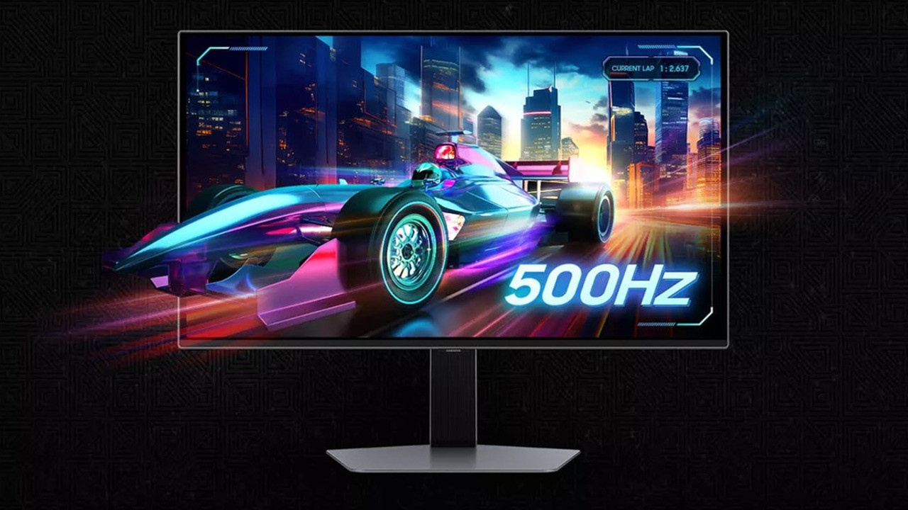 Samsung dünyanın birinci 500Hz’lik OLED monitörünü tanıttı!