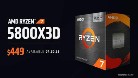 Efsane geri dönüyor: Ryzen 7 5800X3D için yeni hamle!