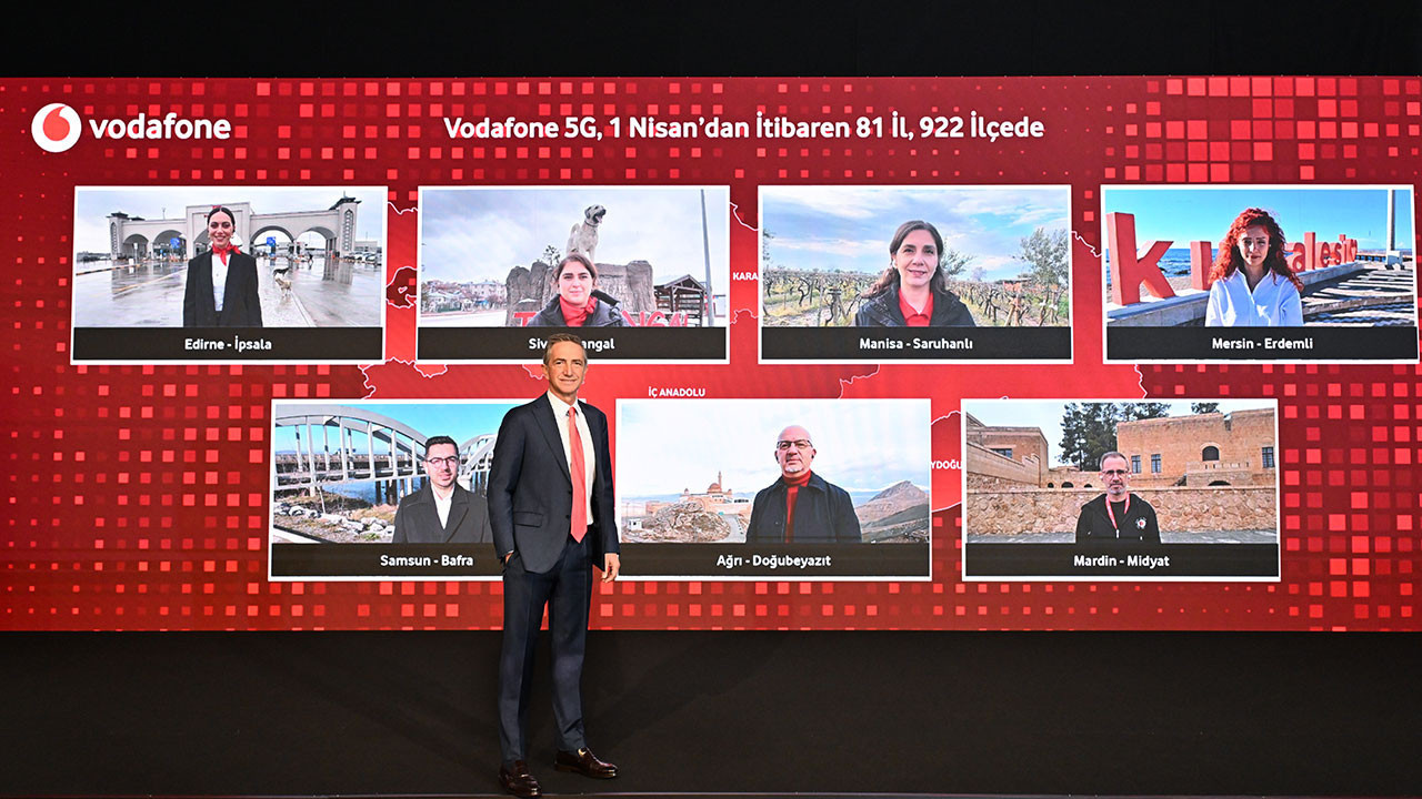 Vodafone, 1 Nisan’da Türkiye’yi 5G ile buluşturacak